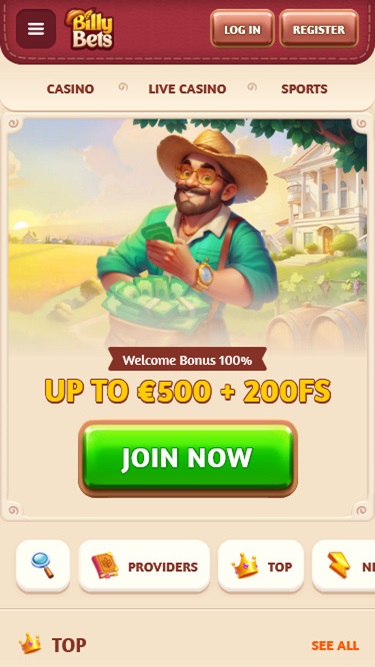 Erleben Sie die Welt von BillyBets Online Casino Erleben Sie die Welt von BillyBets Online Casino